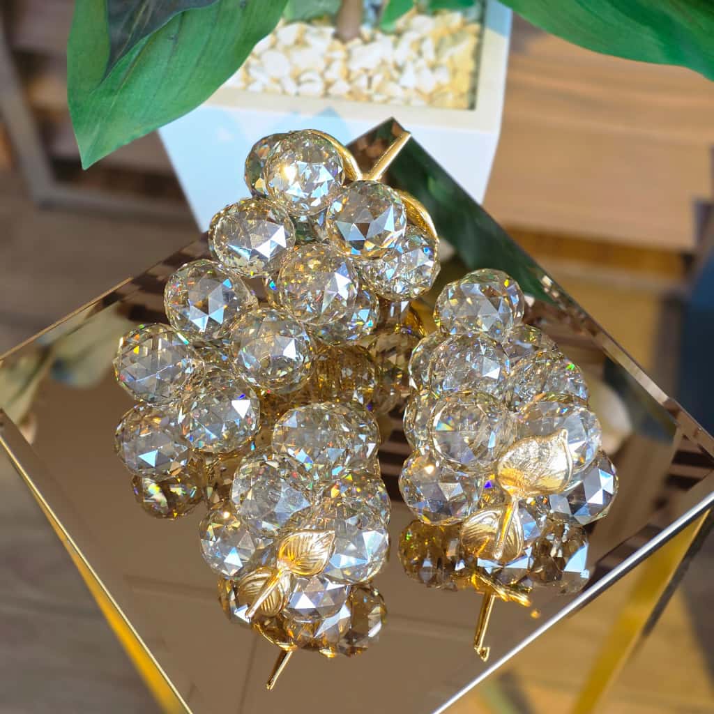 Grape 3-Piece Crystal Set