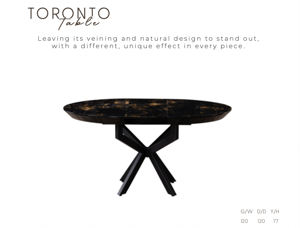 Toronto Dining Table